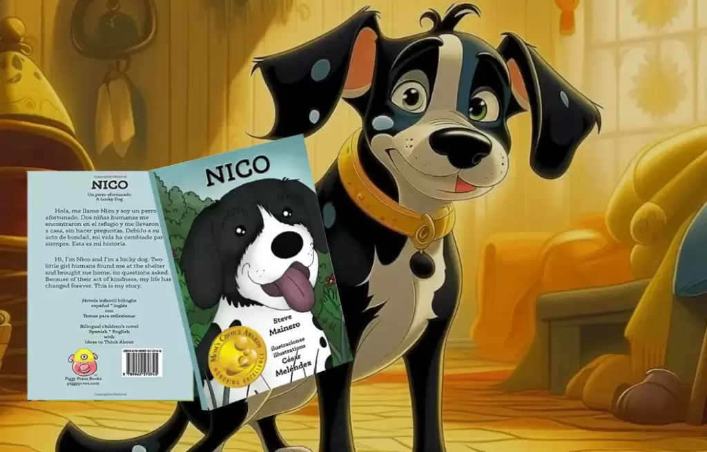 NICO: ONE LUCKY DOG Book Cover