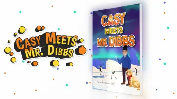 Casy Meets Mr. Dibbs Video Book Trailer Thumbnail